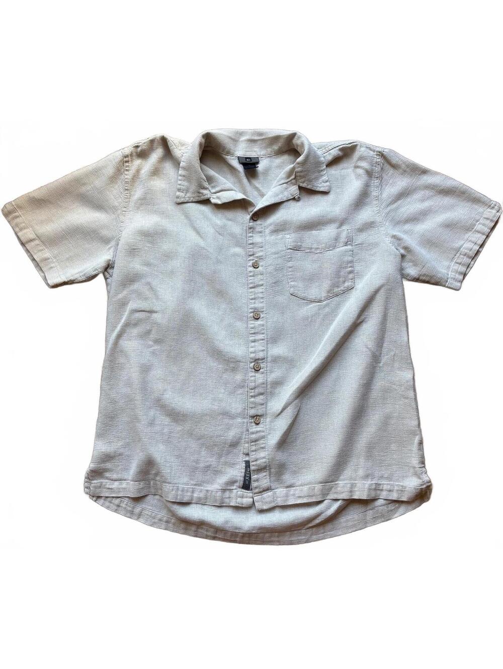 Vintage REI hemp cotton coyote shirt Size L button down